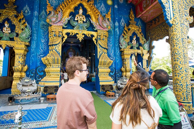 Chiang Rai Temples Private Tour: White Temple, Blue Temple & Black House - Exploring the Blue Temple
