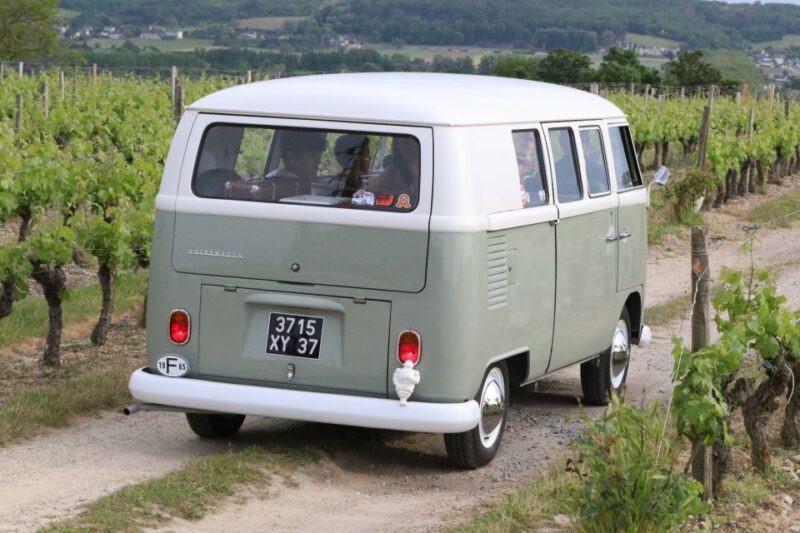 Chinon Vintage Tour: Tour the Town in a Combi VW - Historical Insights