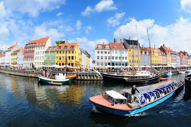 Copenhagen Canal Boat Cruise and City, Nyhavn Walking Tour - Canal Boat Cruise Experience