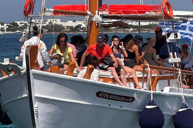 Daily Boat Trip Antiparos & Despotico - Cancellation Policy and Product Code