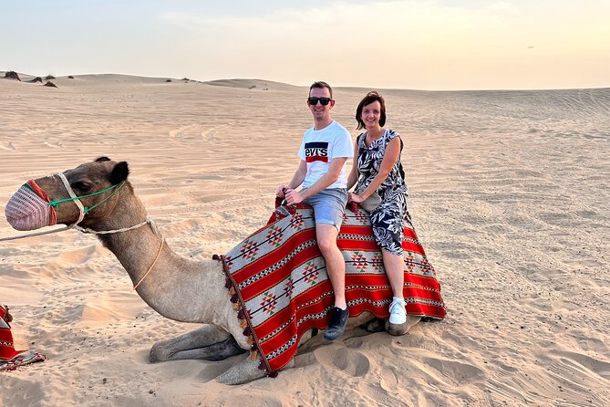 Dubai Anytime Short Desert Visit With Camel and Sandboarding - Inclusions and Exclusions