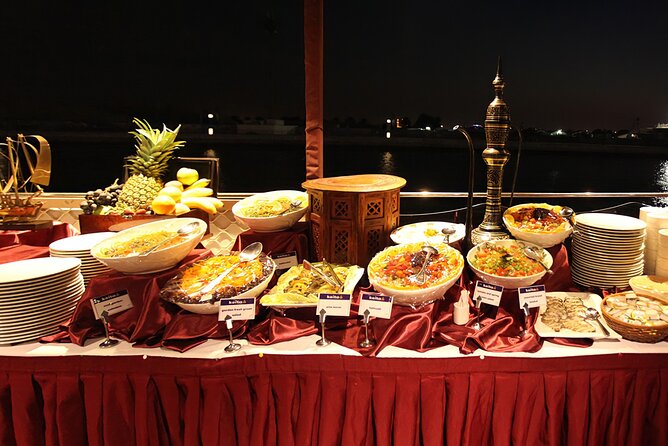 Dubai Creek Dhow Dinner Cruise - Dining Choices