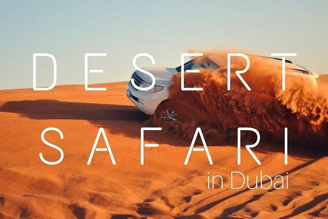Dubai Desert Safari-Bbq Dinner, Belly Dance, Fire Show - Camel Ride and Henna Tattoo Opportunity