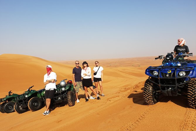 Dubai: Red Dune ATV, Sandsurf, Camels, Stargazing & Camp Dinner - Desert Stargazing Experience