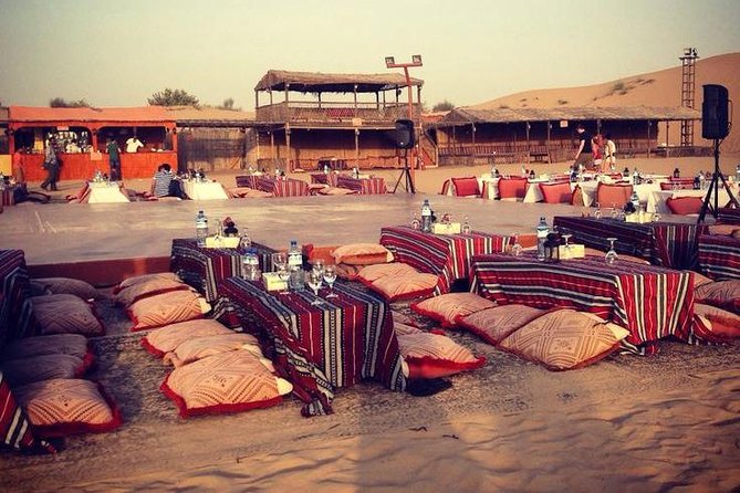 Dubai TRIO: City Tour- Desert Safari With BBQ- Dhow Cruise Dinner - Thrilling Desert Safari