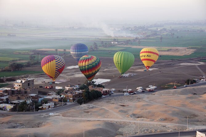 Enjoy 3 Days Aswan,Luxor,Abu Simbel,Nubian Village,Balloon&Train From Cairo - Balloon Ride Over Luxor