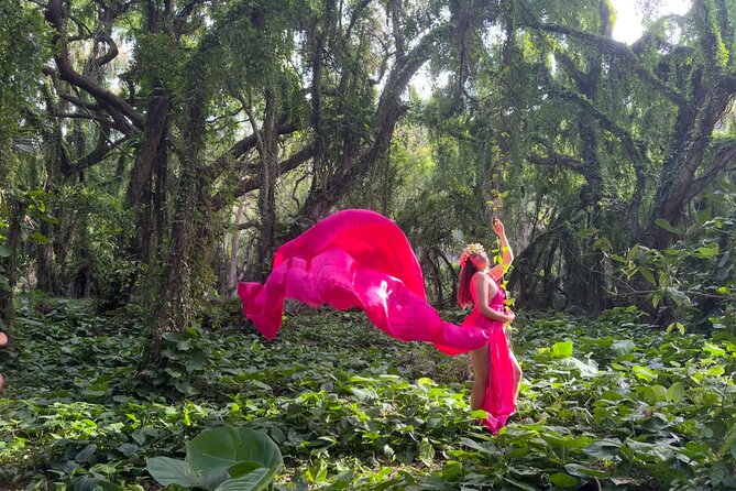 Flying Dress Photo Shoot in Maui - Accessibility and Participation Guidelines