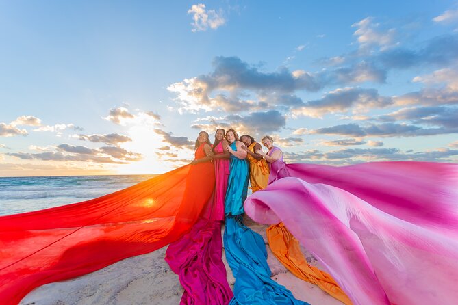 Flying Dress Photoshoot Cancun - Pricing and Cancellation Policy