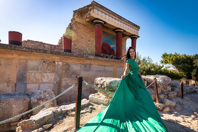 Flying Dresses Photo Shoot in Crete - Meeting Point and Transportation