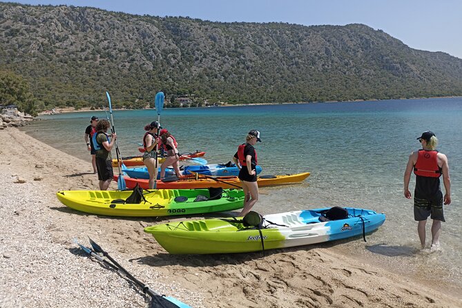 From Athens: Half-Day Sea Kayak Tour at the Corinthian Gulf - Experienced Guides