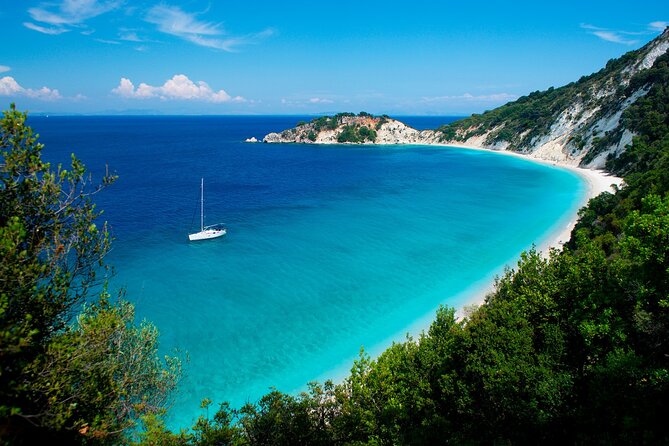 Full-Day Discover Ithaka (Ithaca) Bus Tour [from Kefalonia] - Lunch at Kounopetra Bay