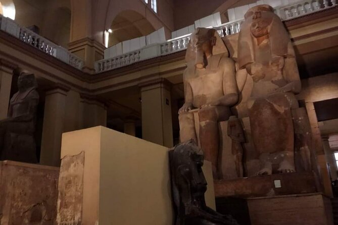 Full Day Giza Pyramids,Sphinx,Egyptian Museum,Bazaar Streetmarket - Comfortable Transportation and Pickup