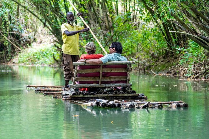 Full Day Martha Brae Rafting & Luminous Lagoon Tour With Dinner - Raft Construction Demonstration