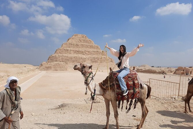 Full-Day Private Tour Giza Pyramids Saqqara and Memphis ( Included BBQ Lunch ) - Booking and Cancellation