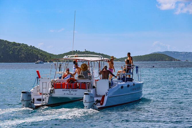 Full or Half Day Private Power Catamaran- USVI Beach and Snorkel - Itinerary and Activities