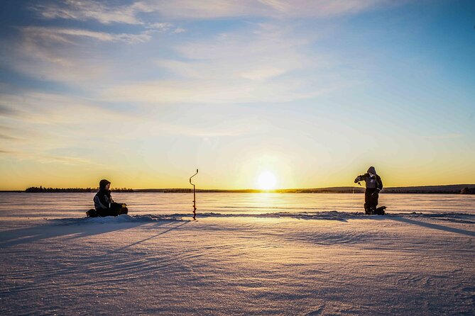 Ice Fishing on a Frozen Lake in Levi - Planning Your Levi Ice Fishing Experience