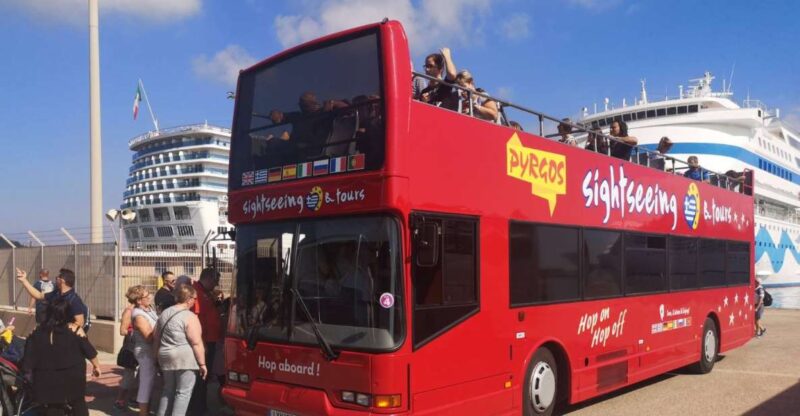 Katakolo: Pyrgos and Katakolo Hop-on Hop-off Bus Tour - Audio Guide and Commentary