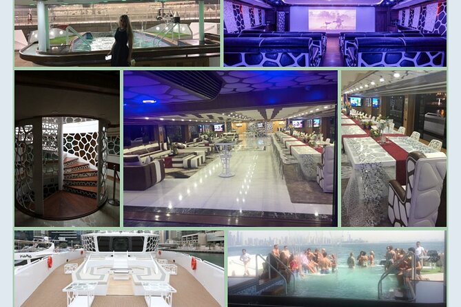 Luxury 7 Star Mega Yacht Dinner Cruise With International Buffet - Transportation and Meeting Points