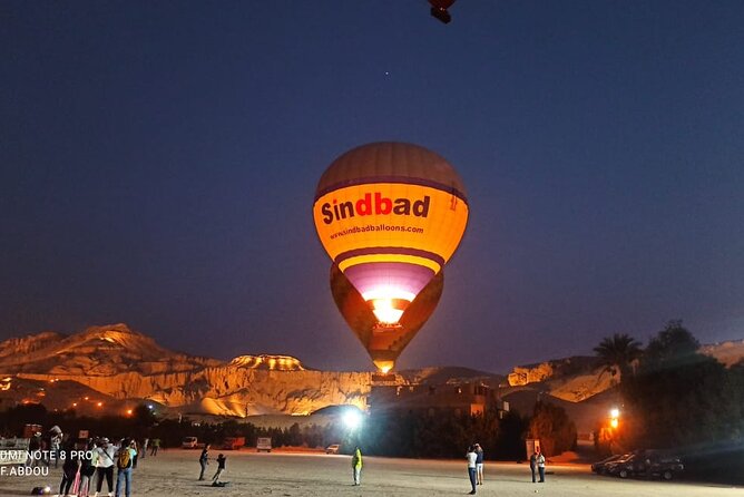Luxury Hot Air Balloon Flight Over Luxor - Tour Capacity