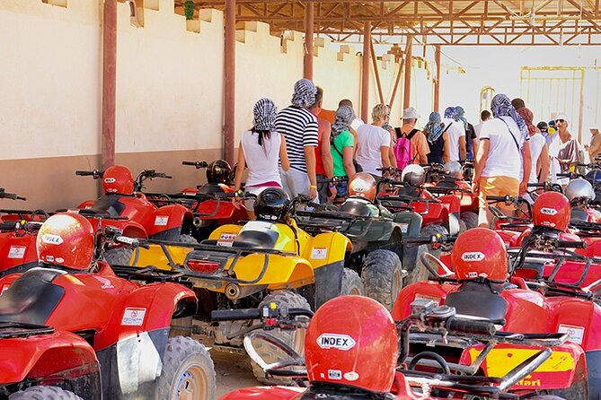 Makadi Bay: Sunset Quad & ATV Adventure & Seaview - Pickup Information