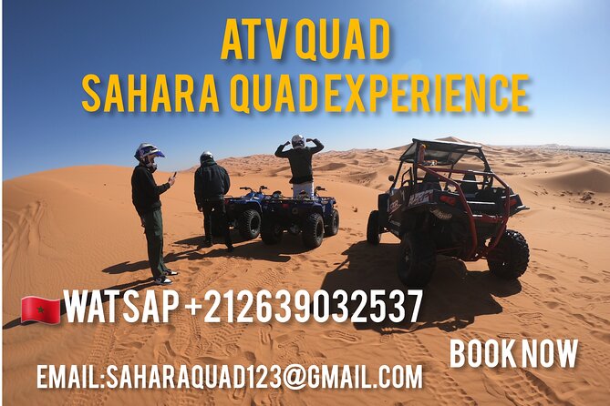 Merzouga Desert Package Quad Bike, Camel Ride and Sandboarding - Meeting and Pickup Details