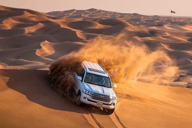 Morning Red Dunes Desert by Quad Bike, Dune Bashing, Camel Ride & Sandboarding - Quad Biking Experience