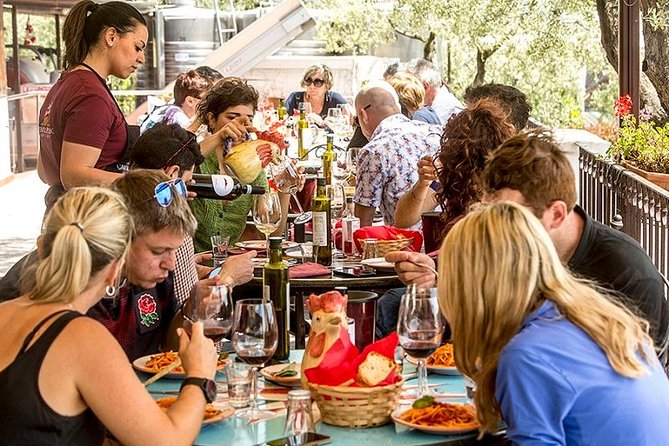 Mount Vesuvio Organic Wine Tasting & Lunch With Transfer From Amalfi Coast - Pickup Information