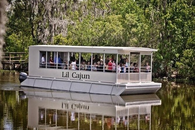 Nawlins Luxury: Pontoon Boat Swamp Tour With Transportation - Exploring the Swamps