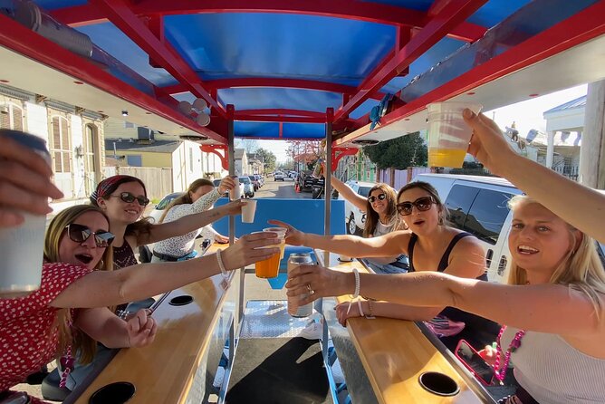 New Orleans Party Bike Bar Tour: Murals, History and Bar Hop - Booking Process