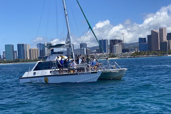 Oahu Catamaran Snorkel With Turtles: SEE TURTLES GUARANTEED!! - Crew and Customer Reviews