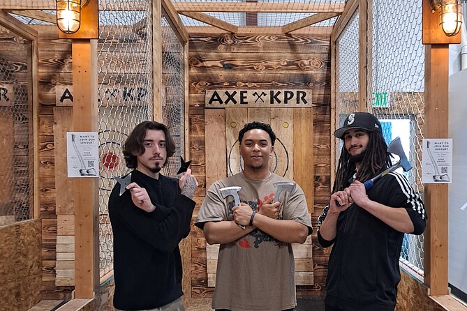 One Hour Axe Throwing Guided Experience in Tri-Cities - Explore Tri-Cities