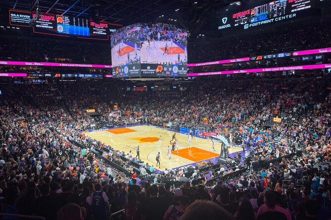 Phoenix Suns Basketball Game Ticket at Footprint Center - Questions About Your Stay