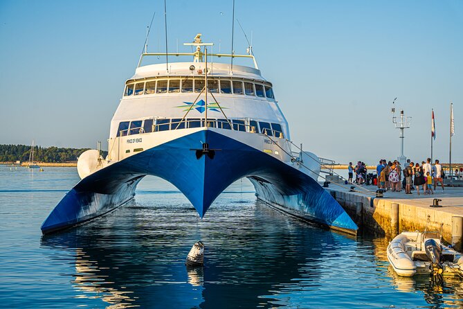 Poreč to Venice Day Trip by High-Speed Catamaran - Catamaran Journey