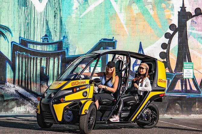 Private 1-Hour Downtown Las Vegas Tour in a Talking GoCar - Flexible Scheduling and Pickup