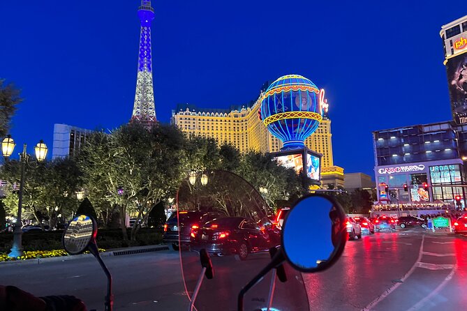 Private 1-Hour Evening Las Vegas Strip Tour in a Sidecar - Participation Guidelines