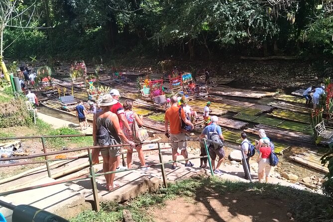 Private Bamboo Rafting Tour in Lethe River With Limestone Foot Massage - Convenient Transportation and Pickup Arrangements