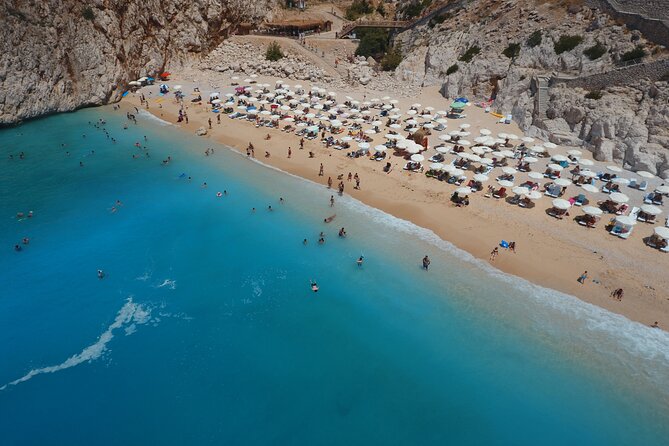Private Boat Tour to Kaputas Beach and Blue Cave - Discovering Blue Cave