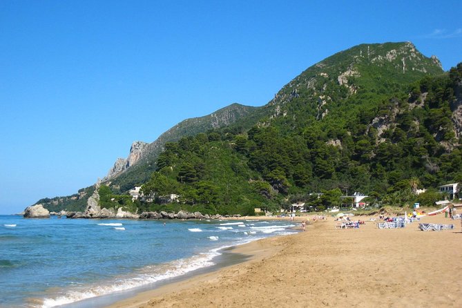 Private Corfu Tour- Glyfada & Paleokastritsa Beach - Meeting Point at Corfu Port