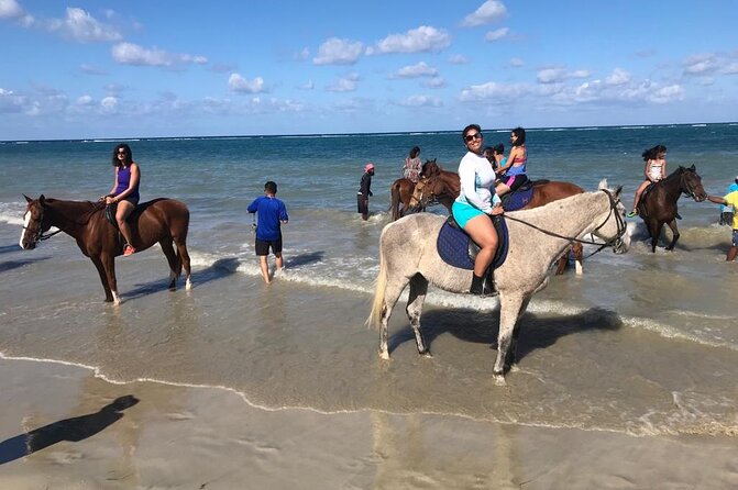 Private Horseback Riding in the Ocean & Blue Hole From Ochi Rios - Enjoying the Scenic Coastal Views