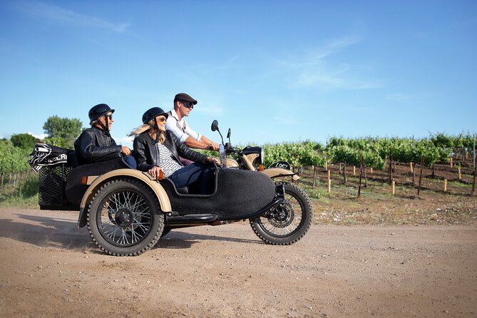 Private Sidecar Brewery Tour Through Temecula - Riding in a Luxury Tandem Sidecar