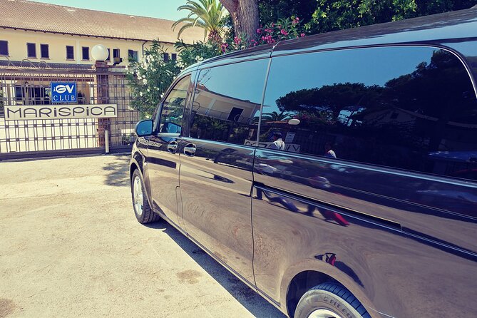 Private Taxi Transfer Service From TAORMINA to SYRACUSE (Ortigia) or Viceversa - Meeting and Pickup