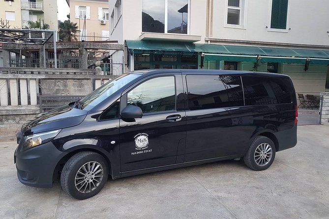 Private Transfer Tivat/Kotor/Budva-Podgorica - Booking Process and Flexibility