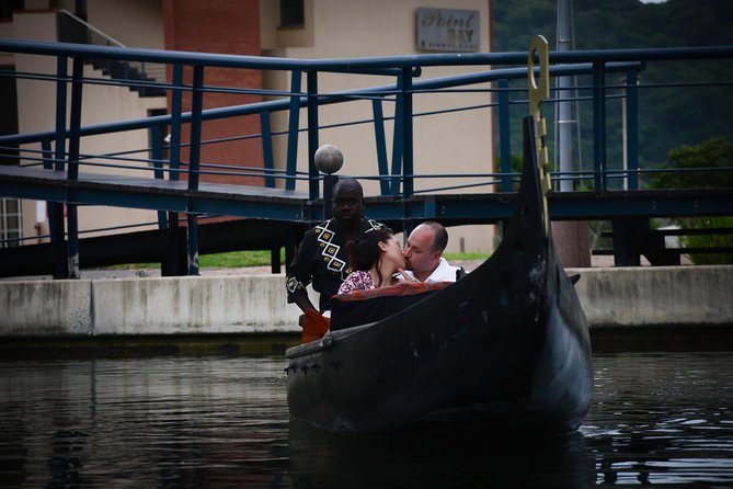 Relaxing Gondola Boat Ride on the Durban Point Waterfront Canal - Exploring the Scenic Canal