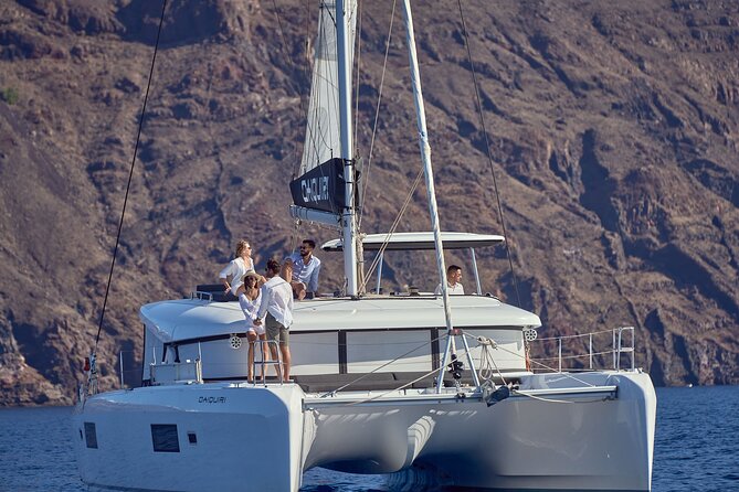 Santorini Oia: Caldera Luxury Day Cruise With BBQ & Drinks - Meeting Point and Pickup Options