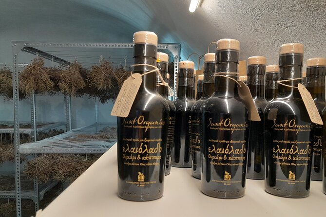 Santorini: Private Agri-Educational Visit to an Organic Farm - Hiking Baton for Optional Use