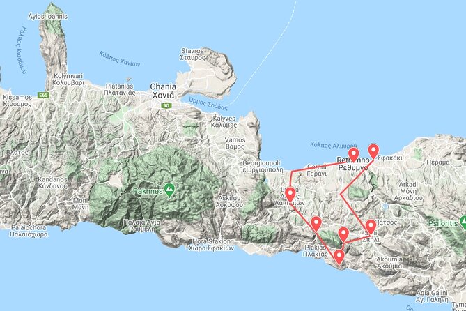 Secrets of West Crete & Rethymno Town Private Tour From Chania - Accessibility and Group Size