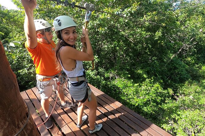 Selva Maya Eco Adventure Park: Ziplining, Hanging Bridges, Rappelling and Cenote - Ziplining and Hanging Bridges