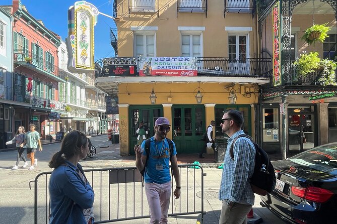 Small-Group Guided Walking Tour of Bourbon Street - Relaxed and Uncrowded Experience