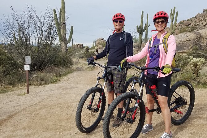 Sonoran Desert Group 2 Hour Mountain Bike Ride Families, Couples - Meeting Point and Inclusions