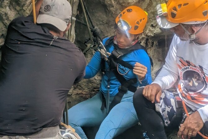 Speleology Caving at Fun Fun Cave - Gear and Equipment Provided